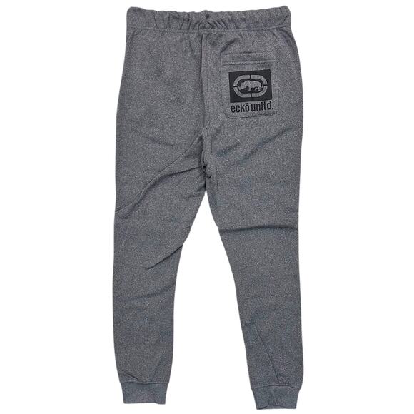Ecko Unltd Men's Sweatpants Embroidered Since '72 Fleece Jogger in Grey - Picture 3 of 4